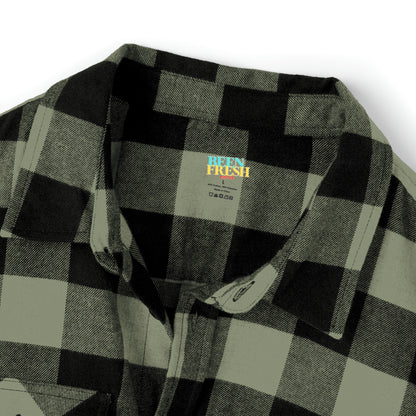 BEEN FRESH Unisex Flannel Shirt