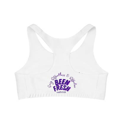 Seamless BEEN FRESH Sports Bra (AOP)