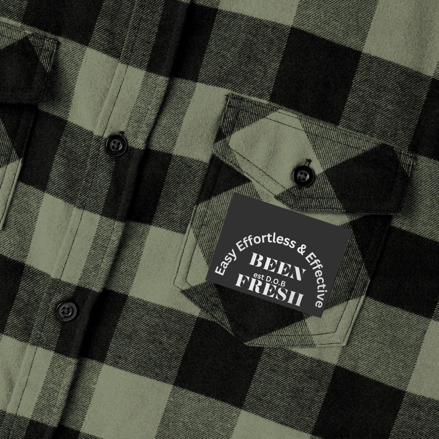 BEEN FRESH Unisex Flannel Shirt