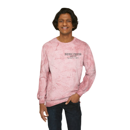 Unisex Color Blast Crewneck Sweatshirt