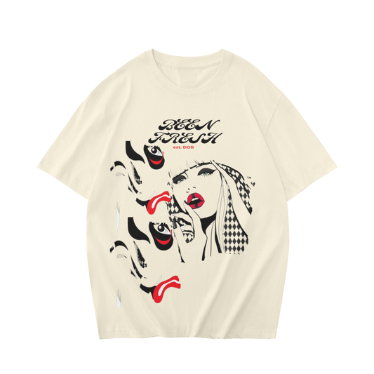 LUXURY TSHIRTS, RED LIPS TEE, AMAZON. T-SHIRTS, FASHION NOVA, GUCCI, PRADA, BUCKET HATS, QUality t-shirts,MOQ1,Delivery days 5