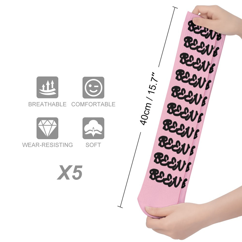 Breathable Stockings (Pack of 5 - Same Pattern)