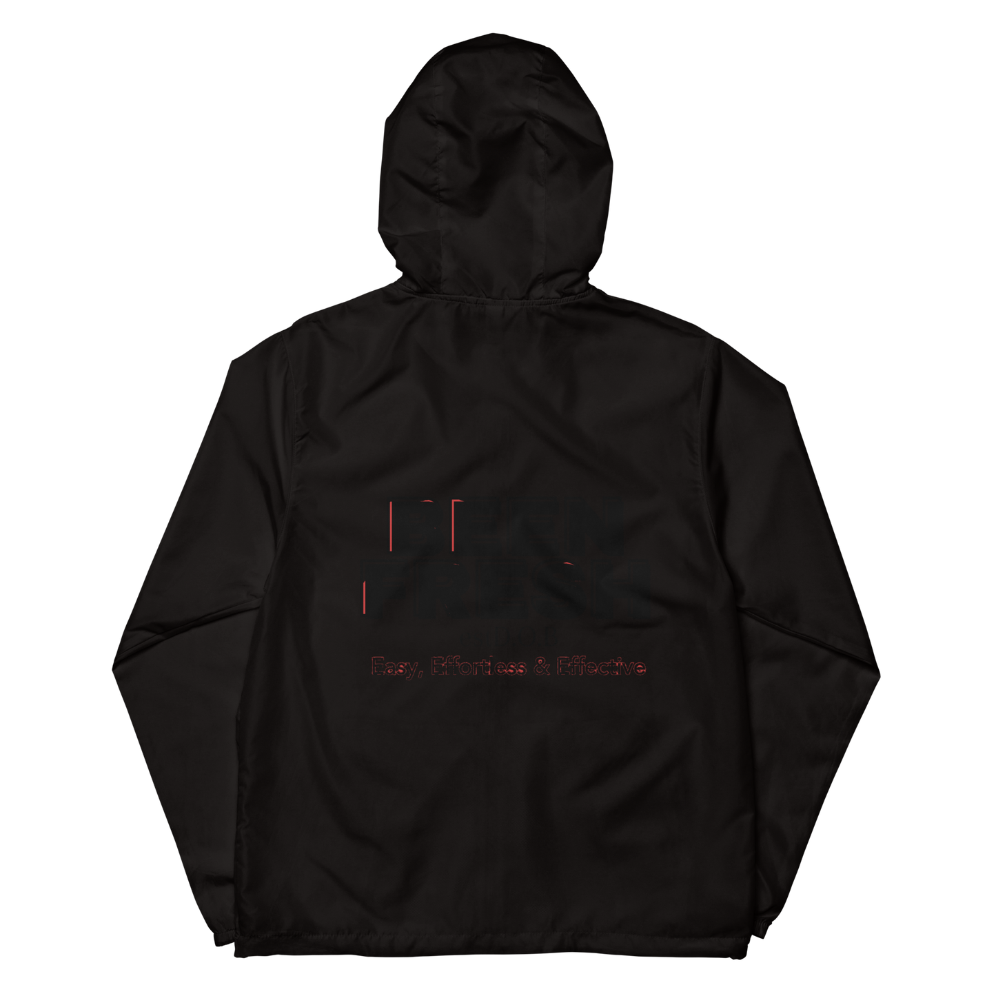 Unisex lightweight zip up windbreaker